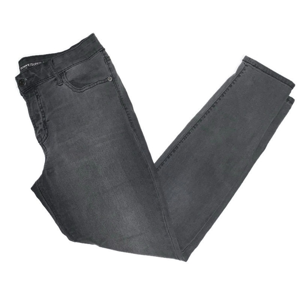 Old Navy Gray Super Skinny Jeans